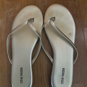 Steve Madden Women's Gold Sandals